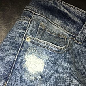 High Rise skinny jeans